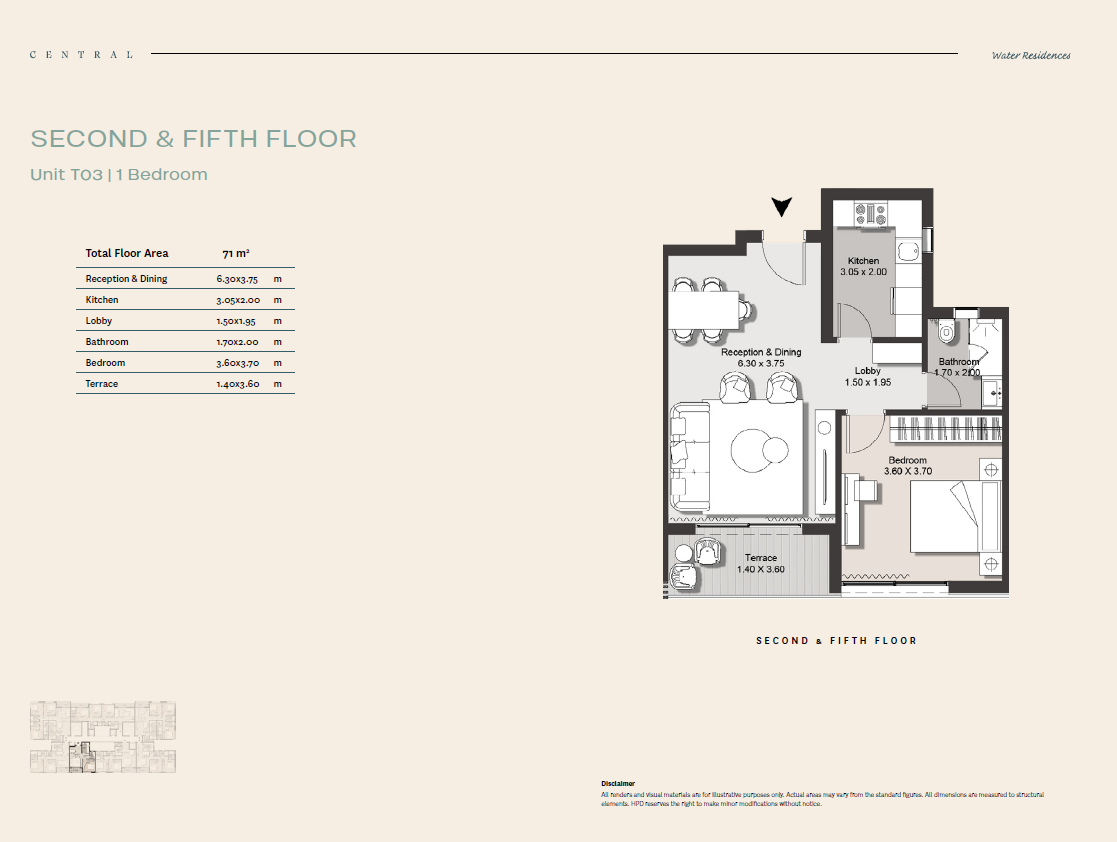 Plan 22 - Central Water Residences