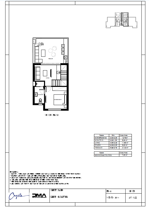 كين ايلاند-كريستا floor plan
