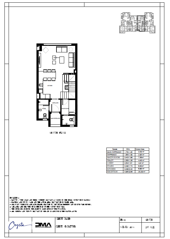 كين ايلاند-كريستا floor plan