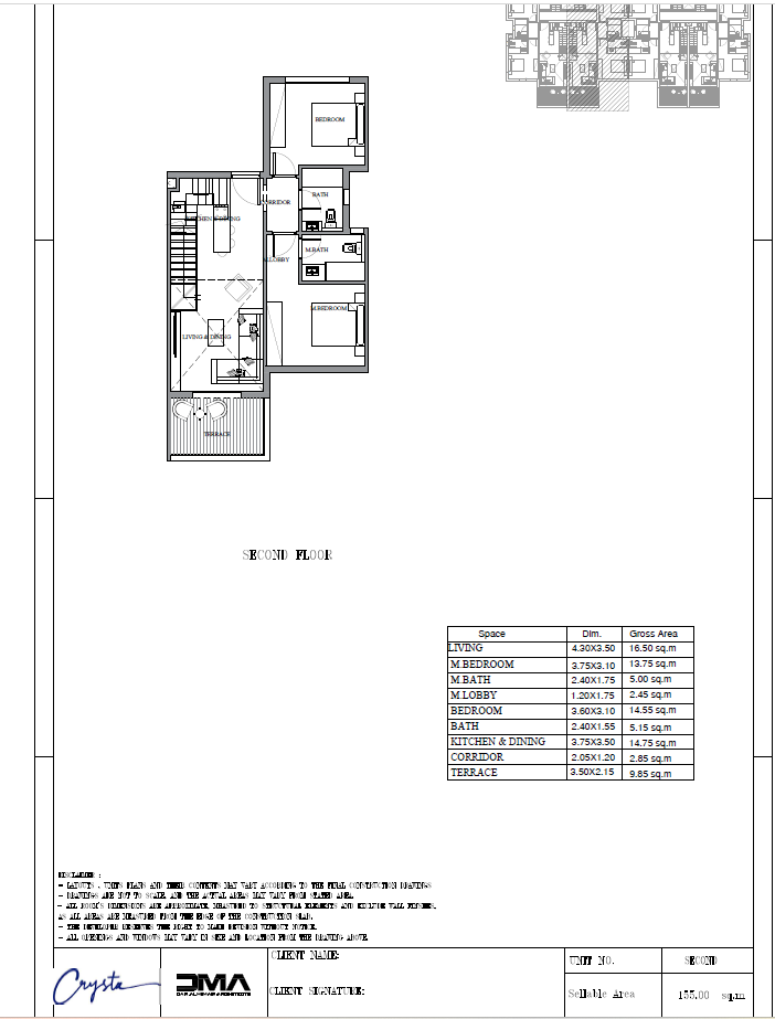 كين ايلاند-كريستا floor plan