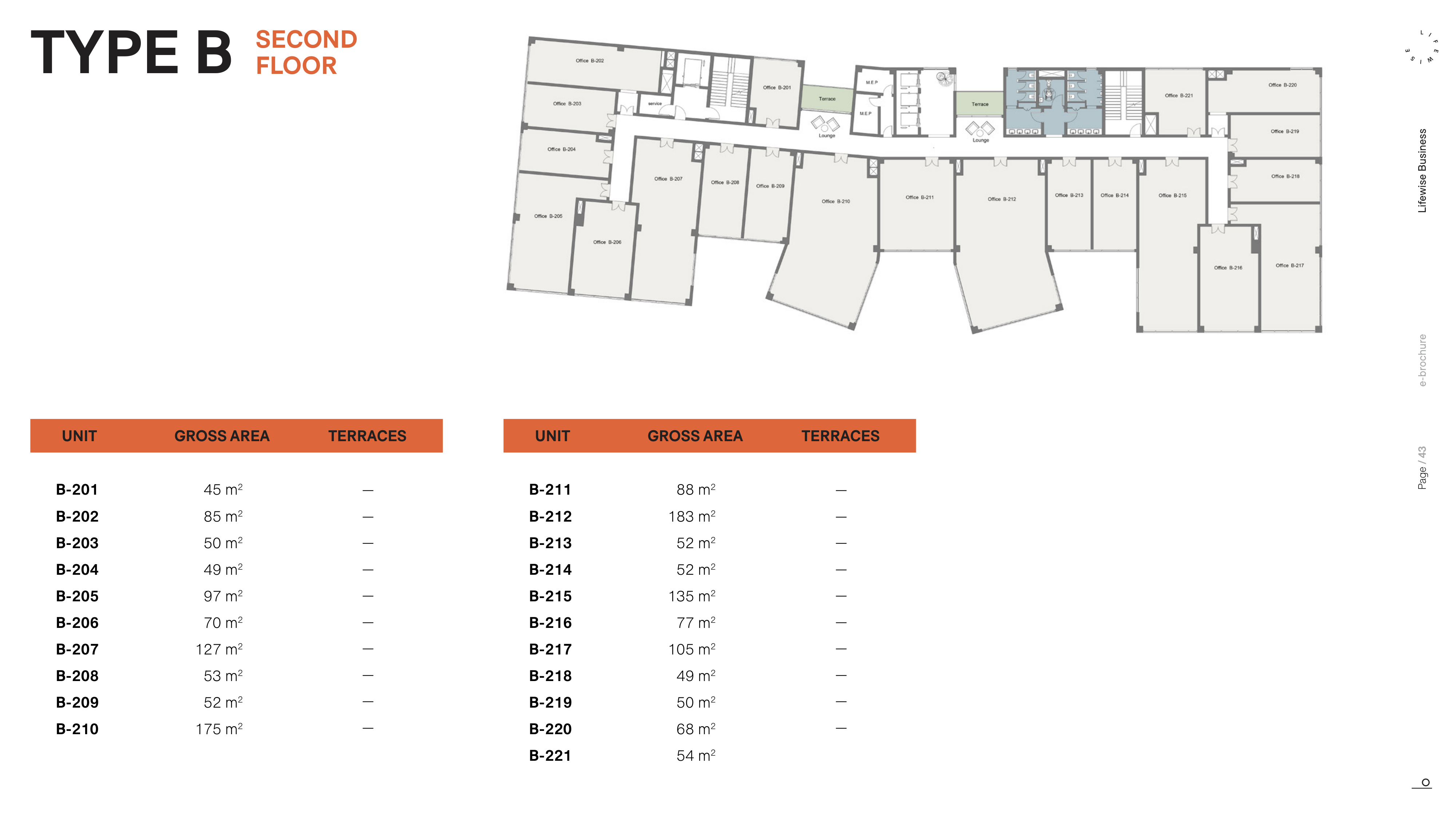 لايف وايز بيزنيس floor plan