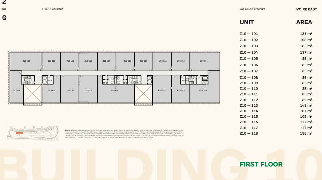 Plan 6 - ZAG East