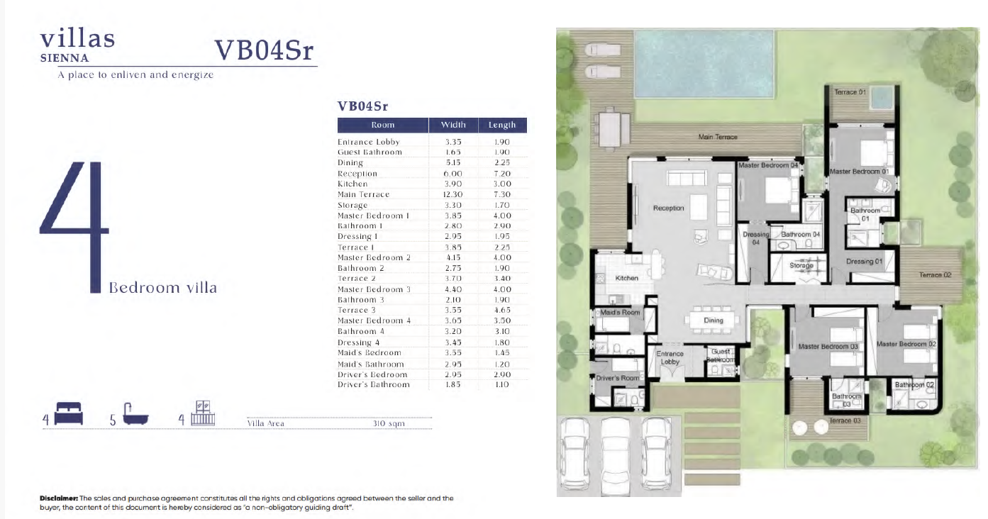 روتس-بيت البحر floor plan
