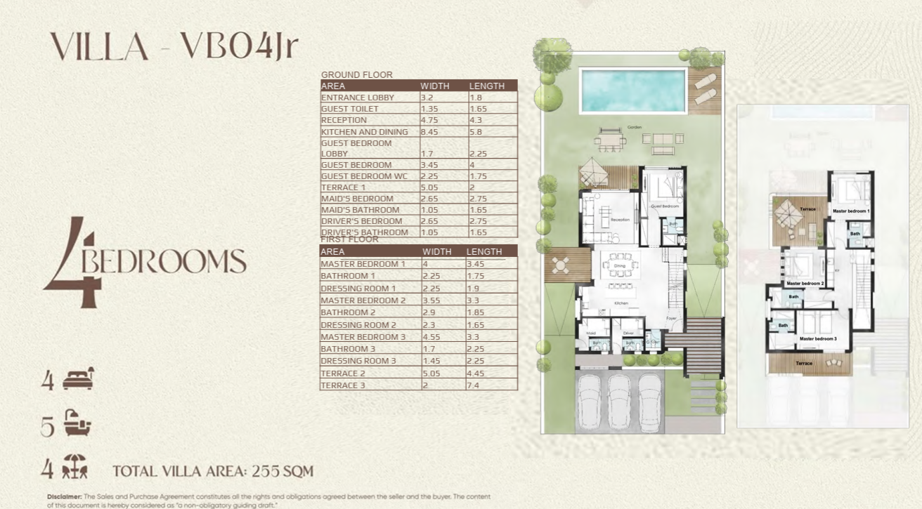 Roots-Beit Al Bahr floor plan