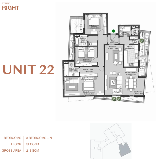 في ريزيدنس - فيليت floor plan