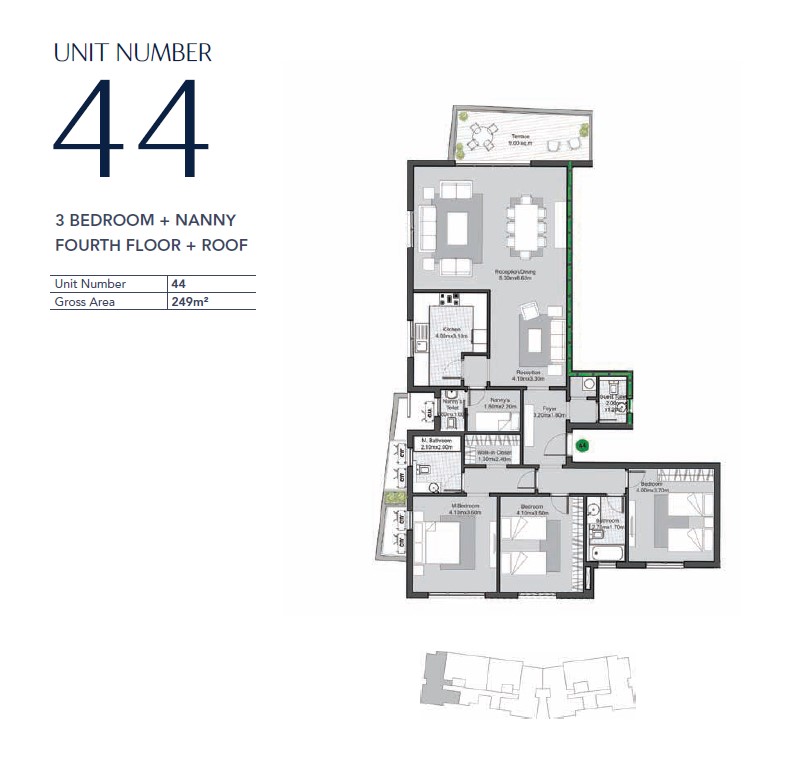 في ريزيدنس - فيليت floor plan