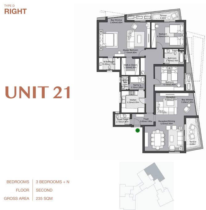 في ريزيدنس - فيليت floor plan