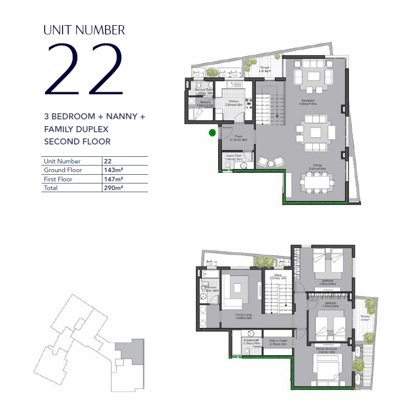 Plan 11 - V Residences By Villette
