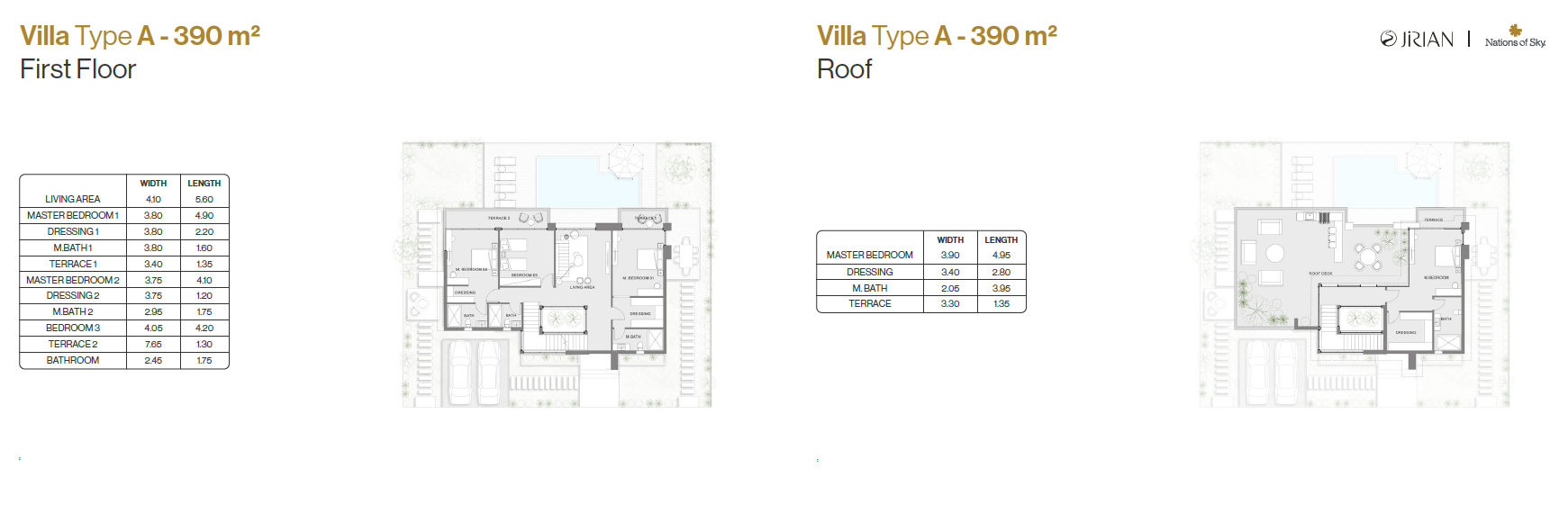 Floor Plan - Jirian - Nations of Sky