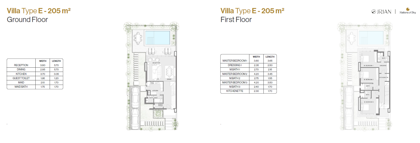 Floor Plan - Jirian - Nations of Sky