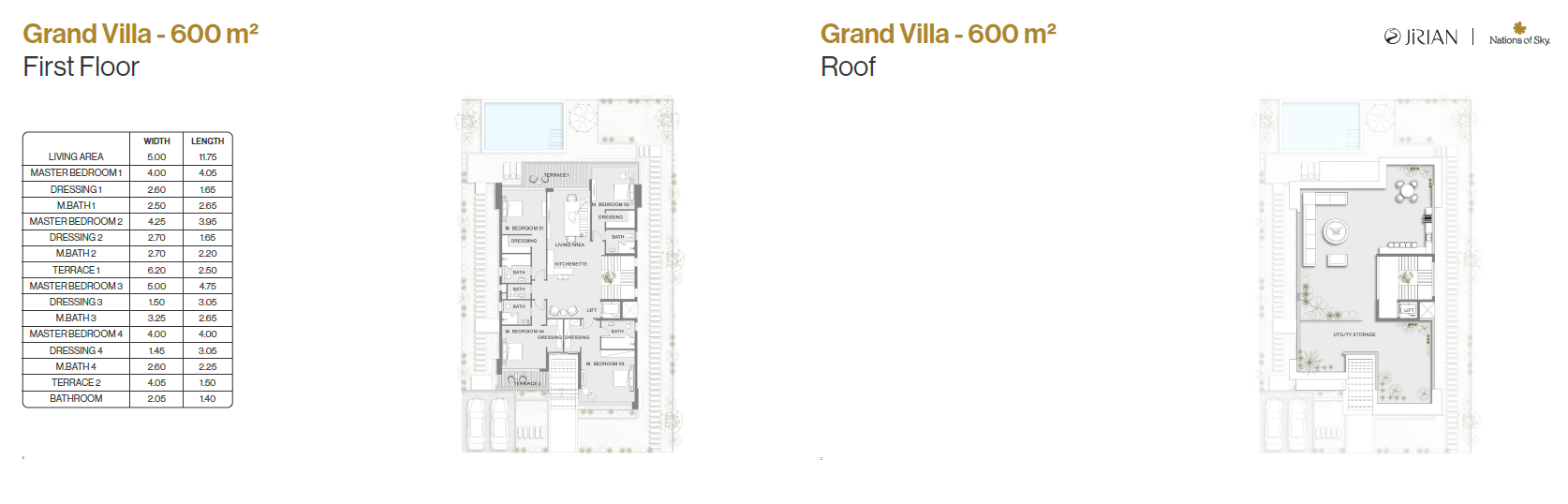 Floor Plan - Jirian - Nations of Sky