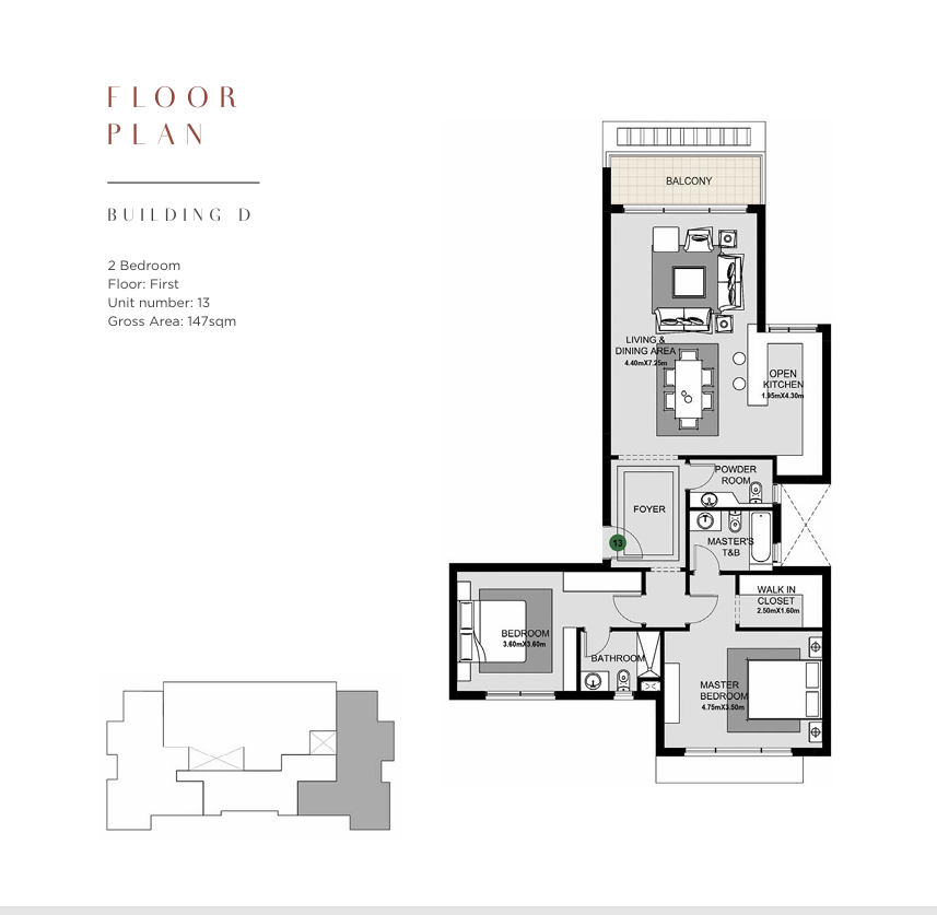 The Estates Residence floor plan