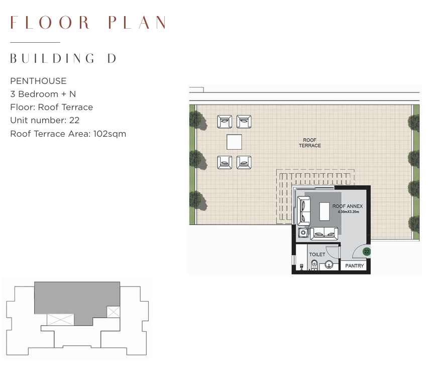 The Estates Residence floor plan