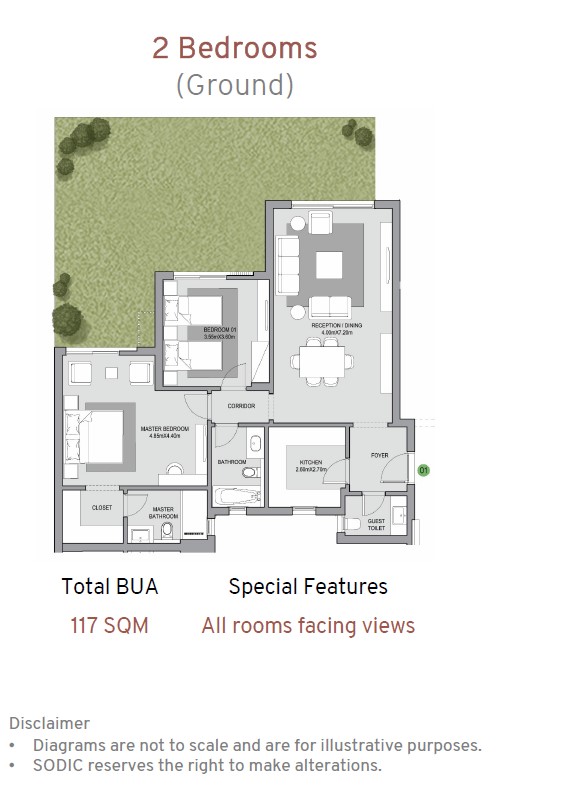 The Estates Residence floor plan
