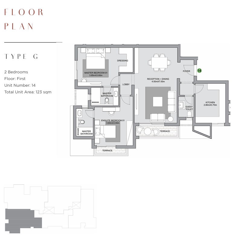The Estates Residence floor plan