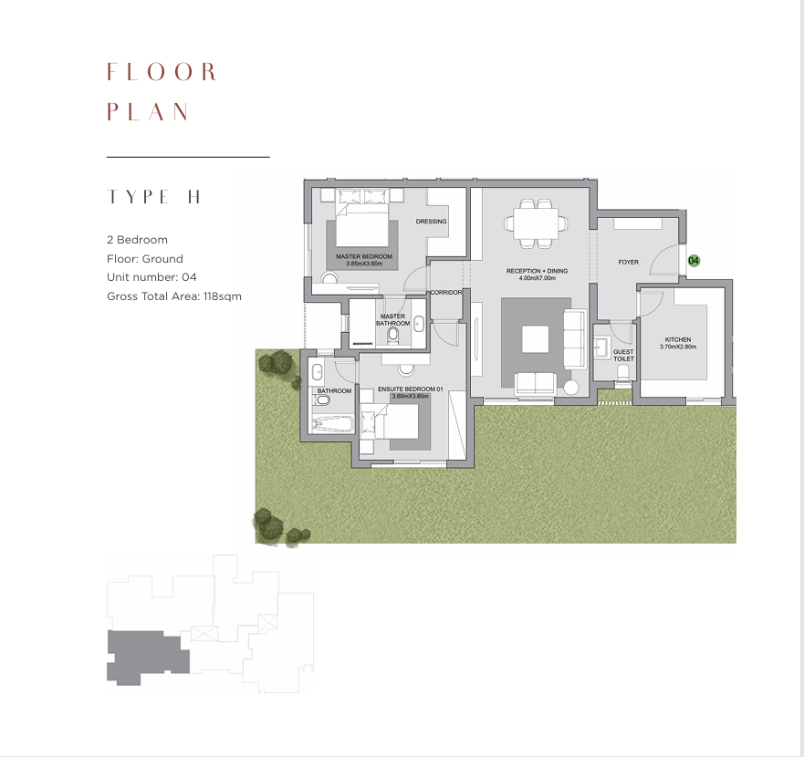 The Estates Residence floor plan