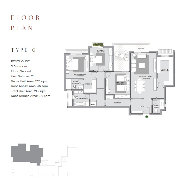 The Estates Residence floor plan