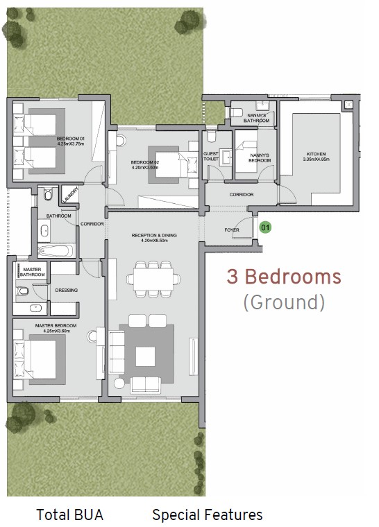 The Estates Residence floor plan