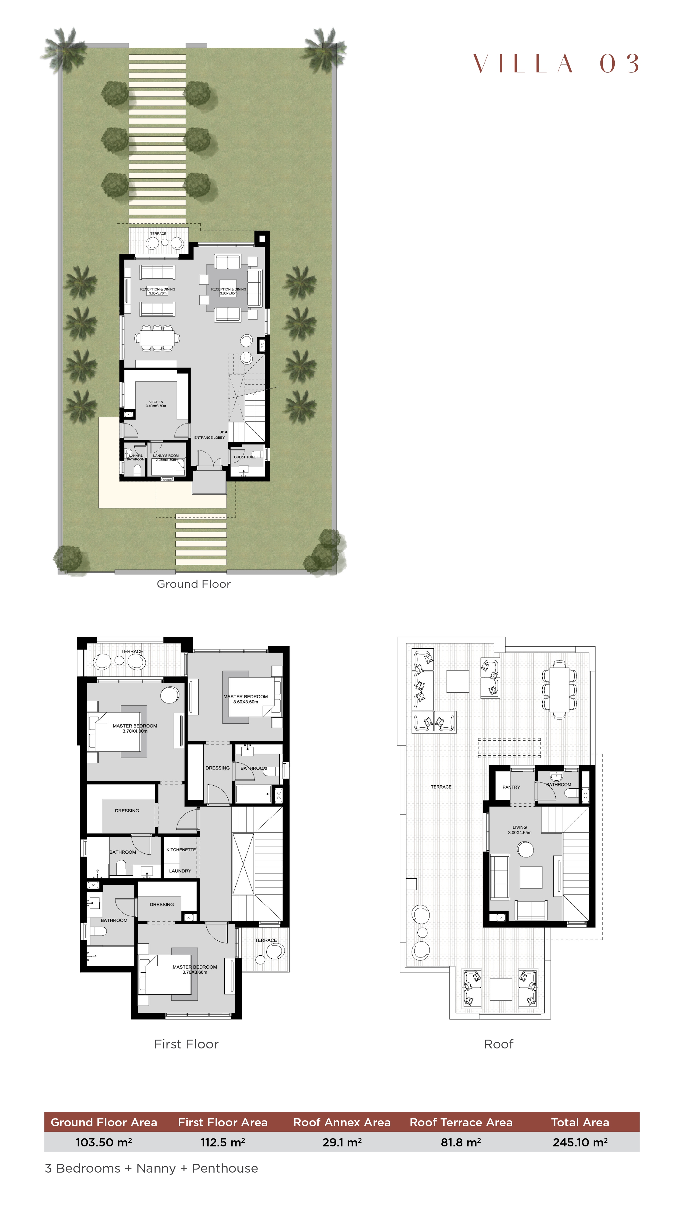 The Estates Residence floor plan