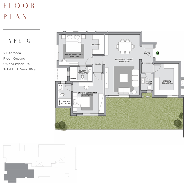 The Estates Residence floor plan