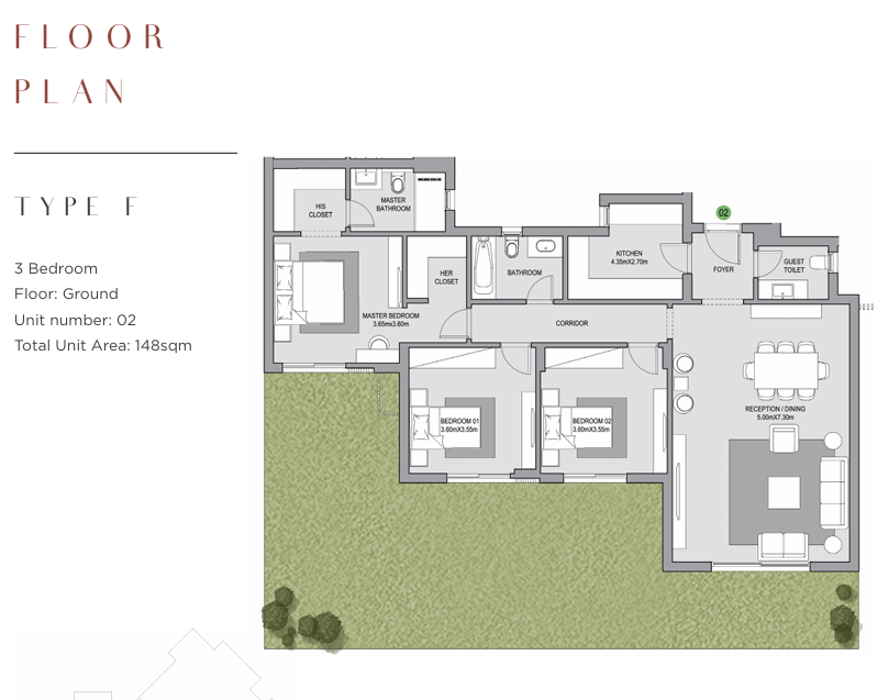 The Estates Residence floor plan