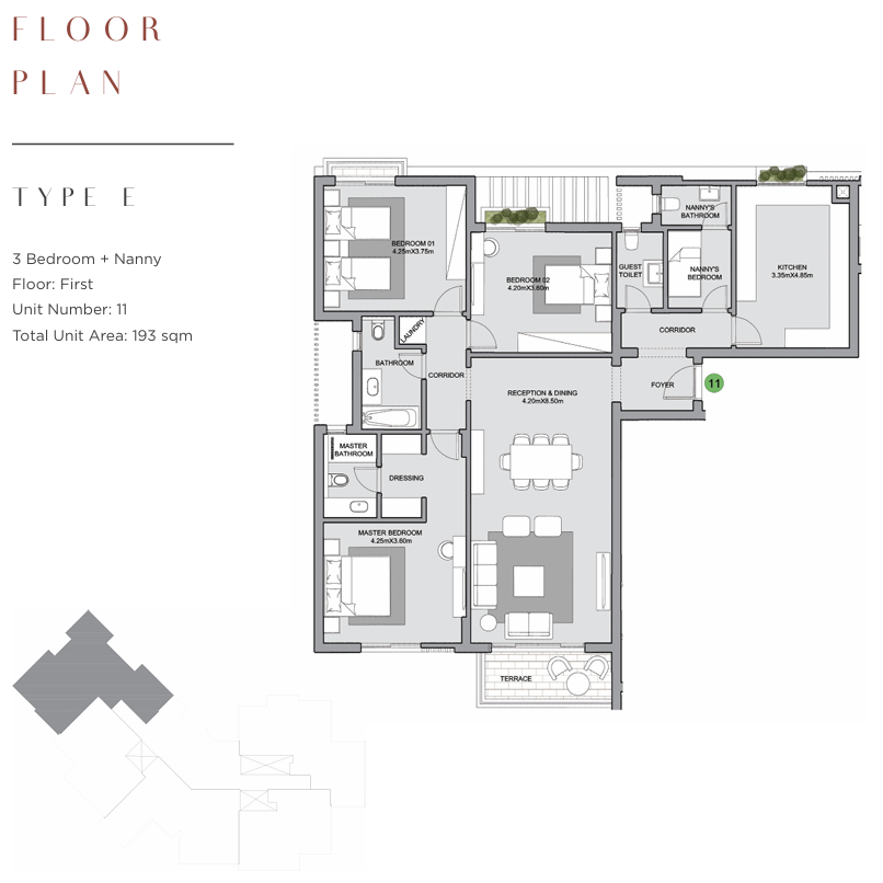 The Estates Residence floor plan