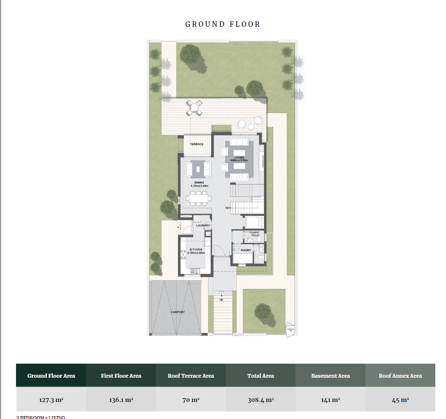 The Estates Residence floor plan