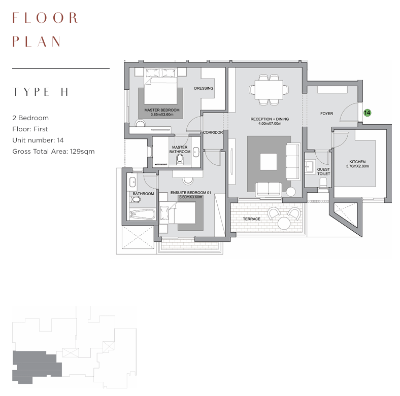 The Estates Residence floor plan