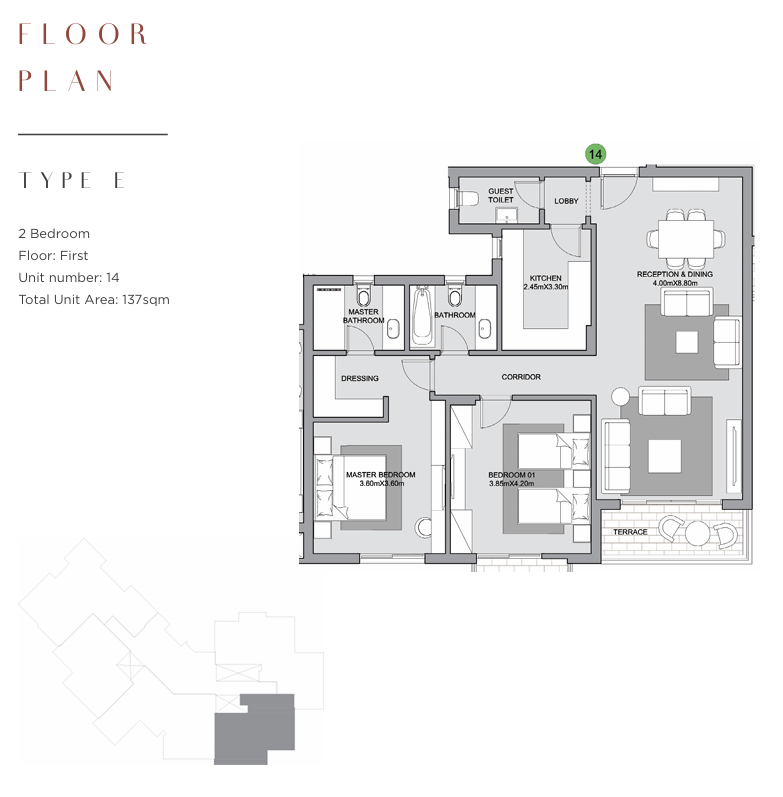 The Estates Residence floor plan