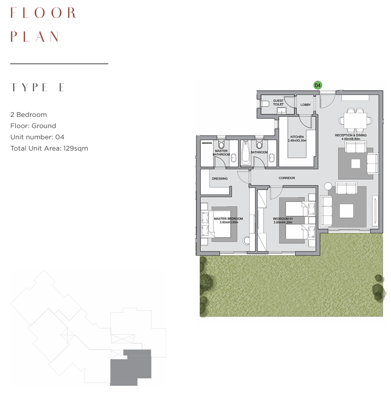 The Estates Residence floor plan