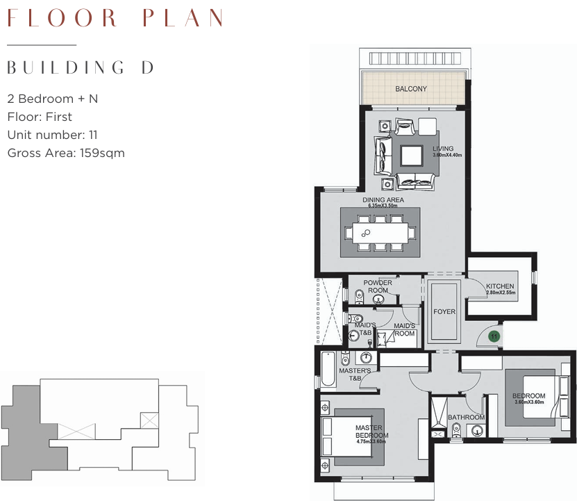 The Estates Residence floor plan