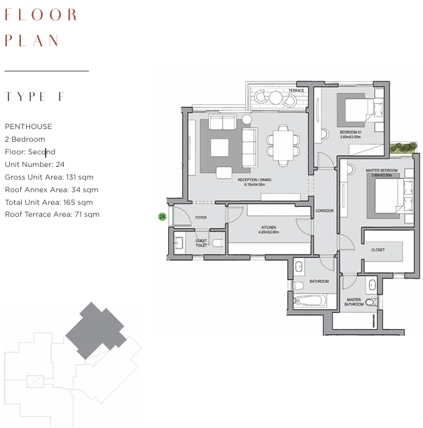 The Estates Residence floor plan