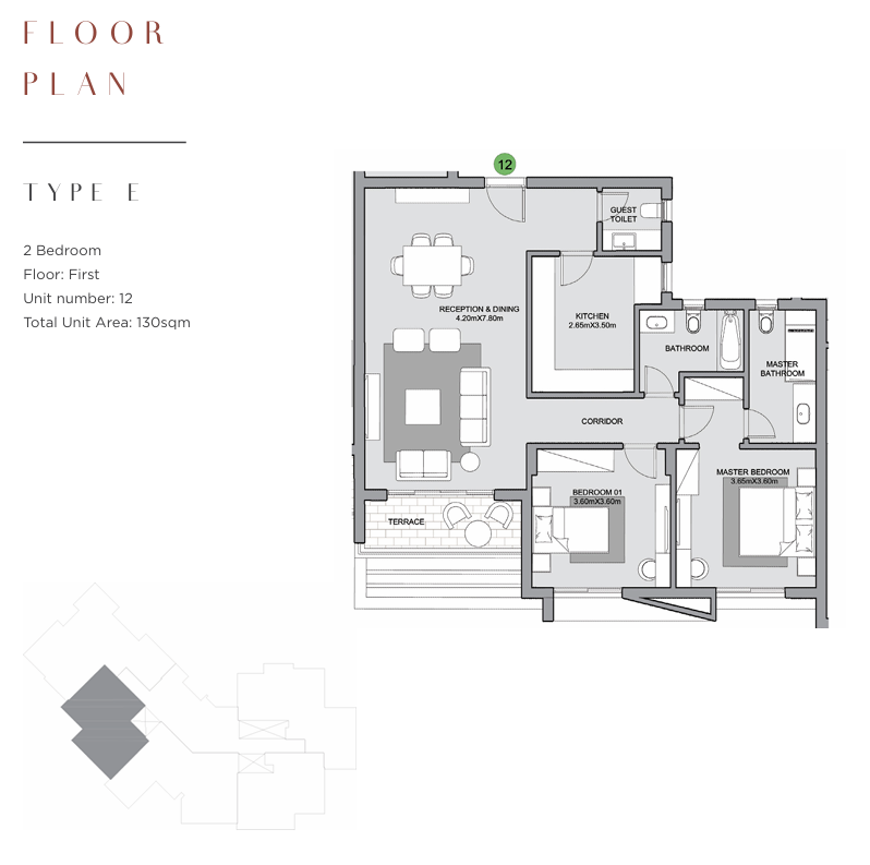 The Estates Residence floor plan