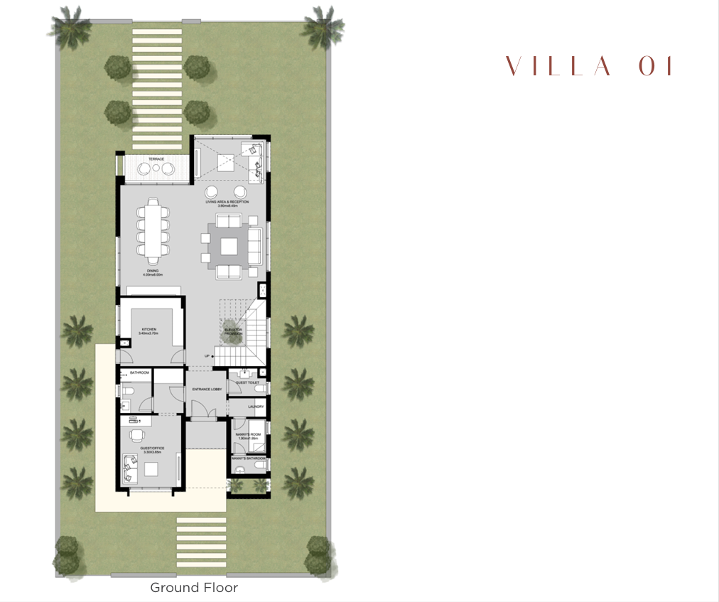The Estates Residence floor plan