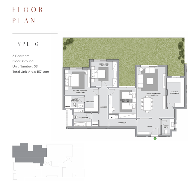 The Estates Residence floor plan