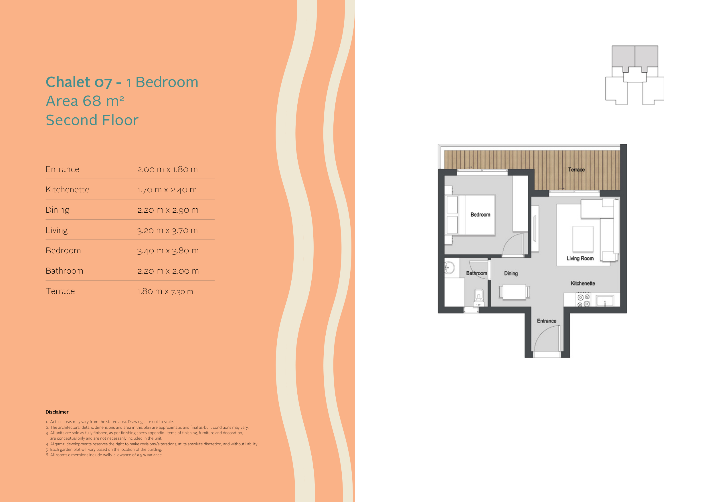 Plan 4 - Serviced Chalets Seazen