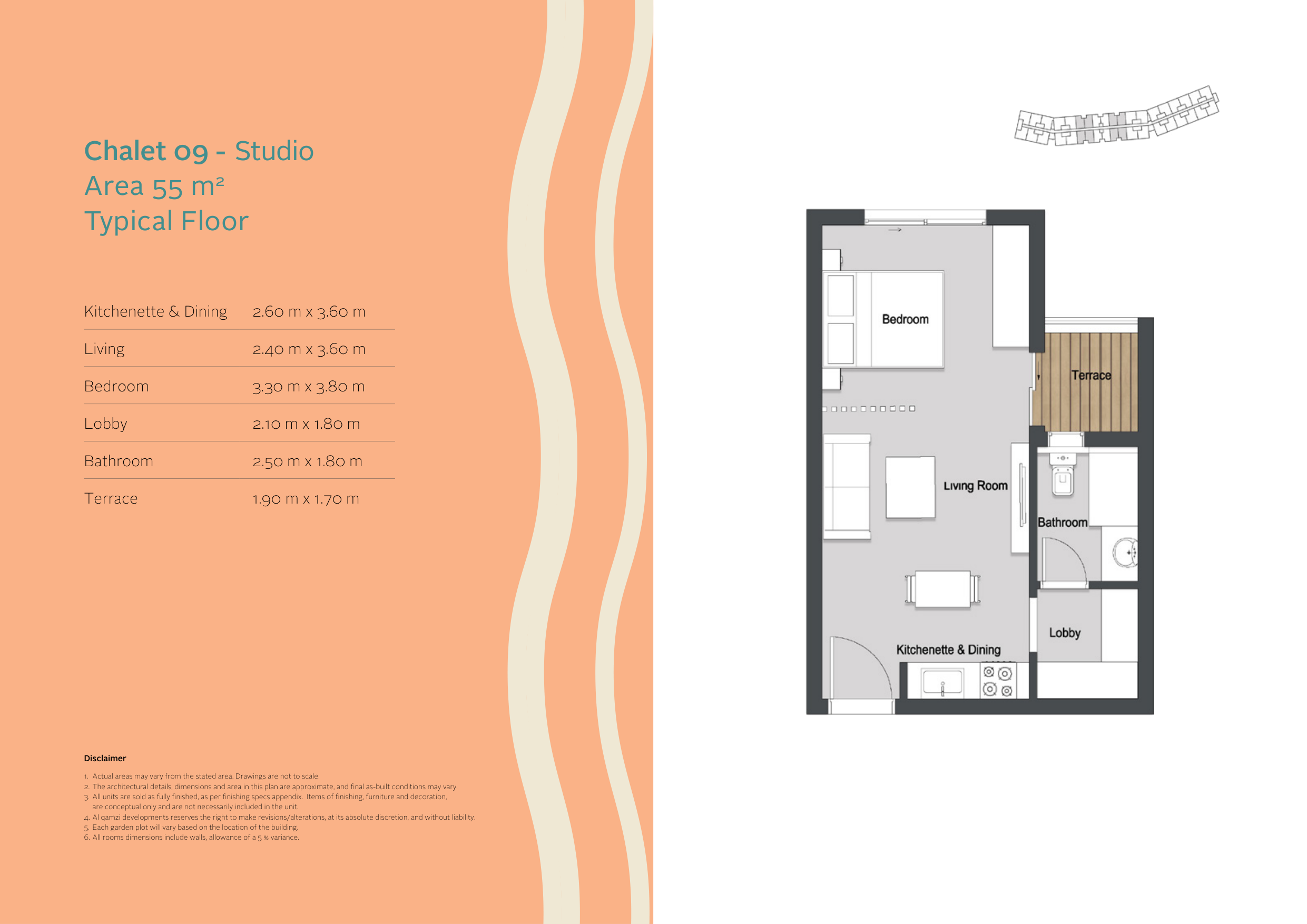 Plan 6 - Serviced Chalets Seazen