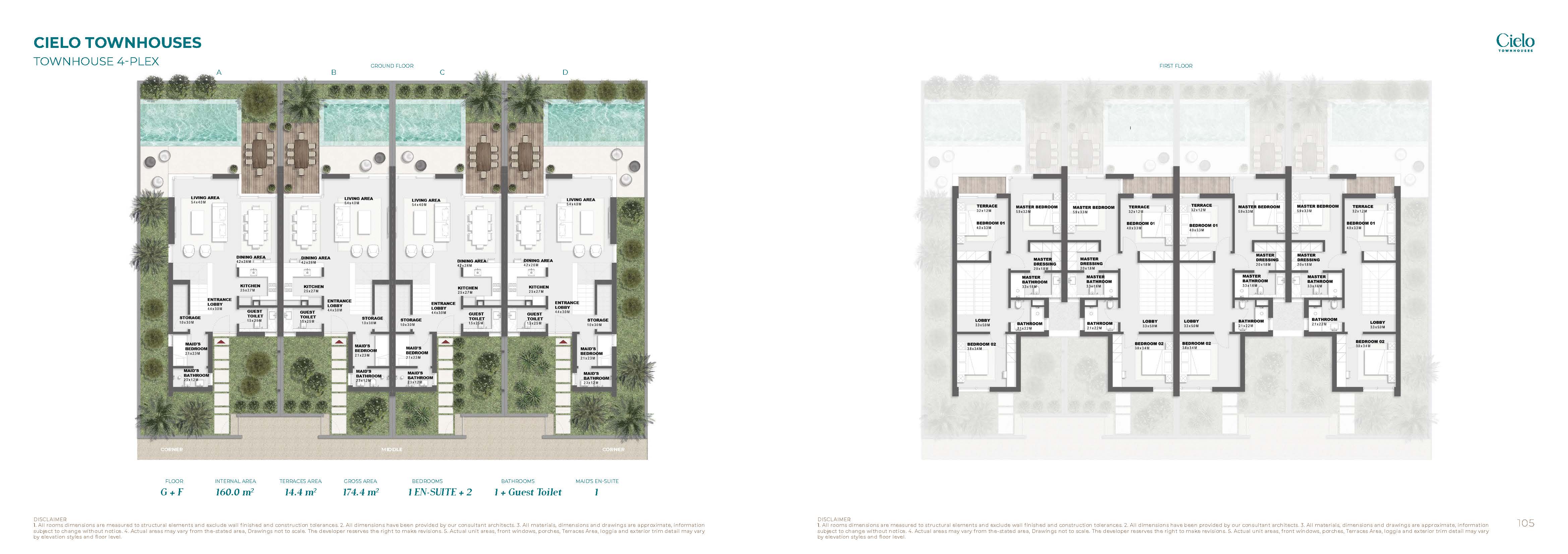 Ciano Lagoon floor plan