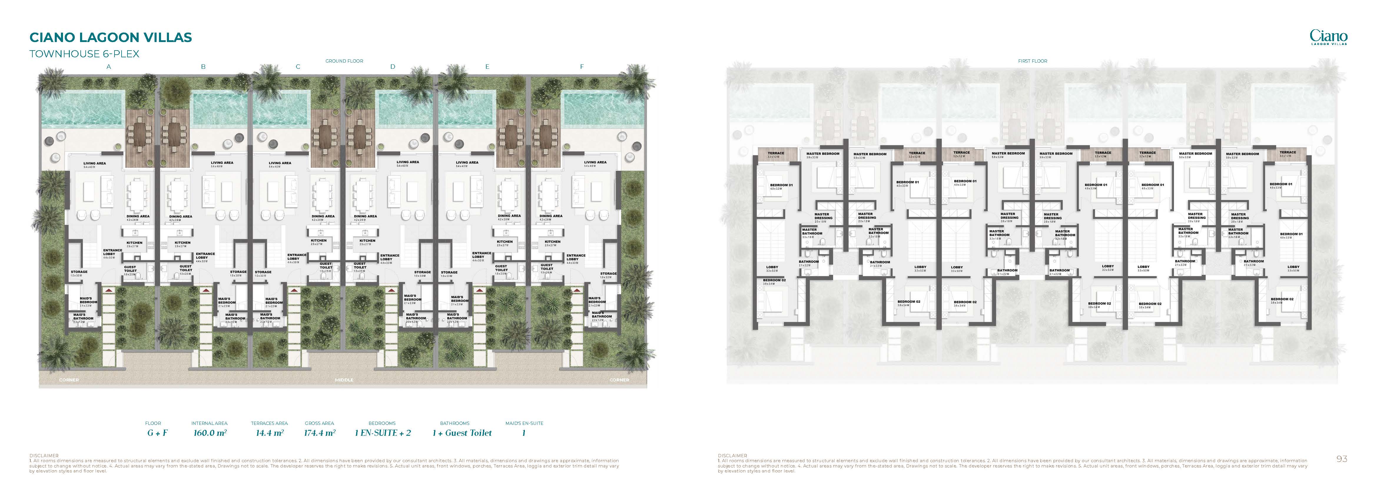 Ciano Lagoon floor plan