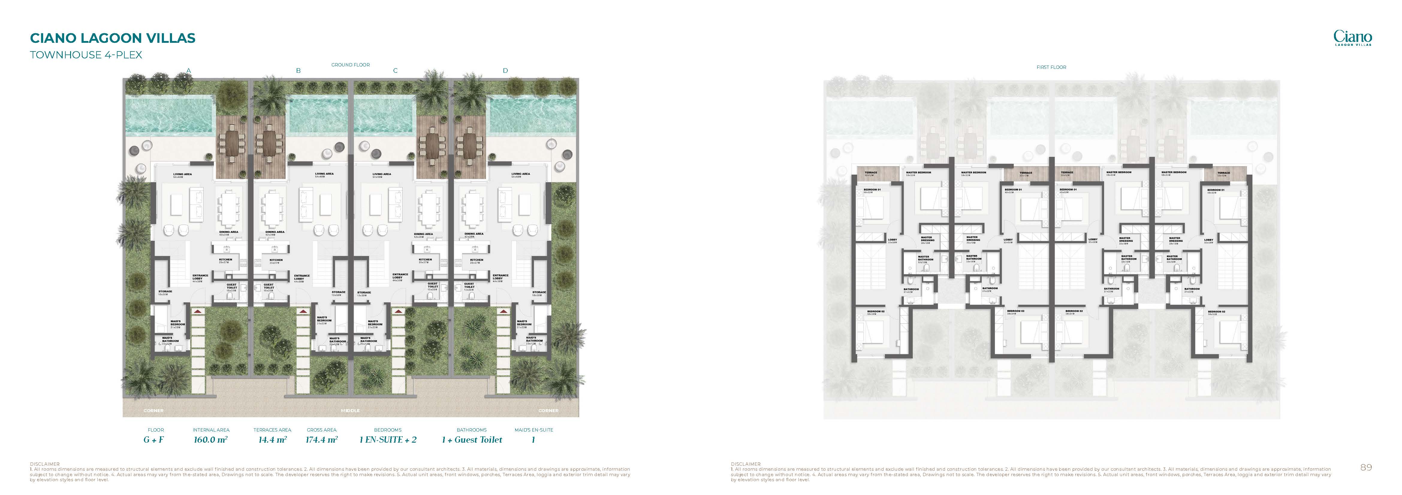 Ciano Lagoon floor plan