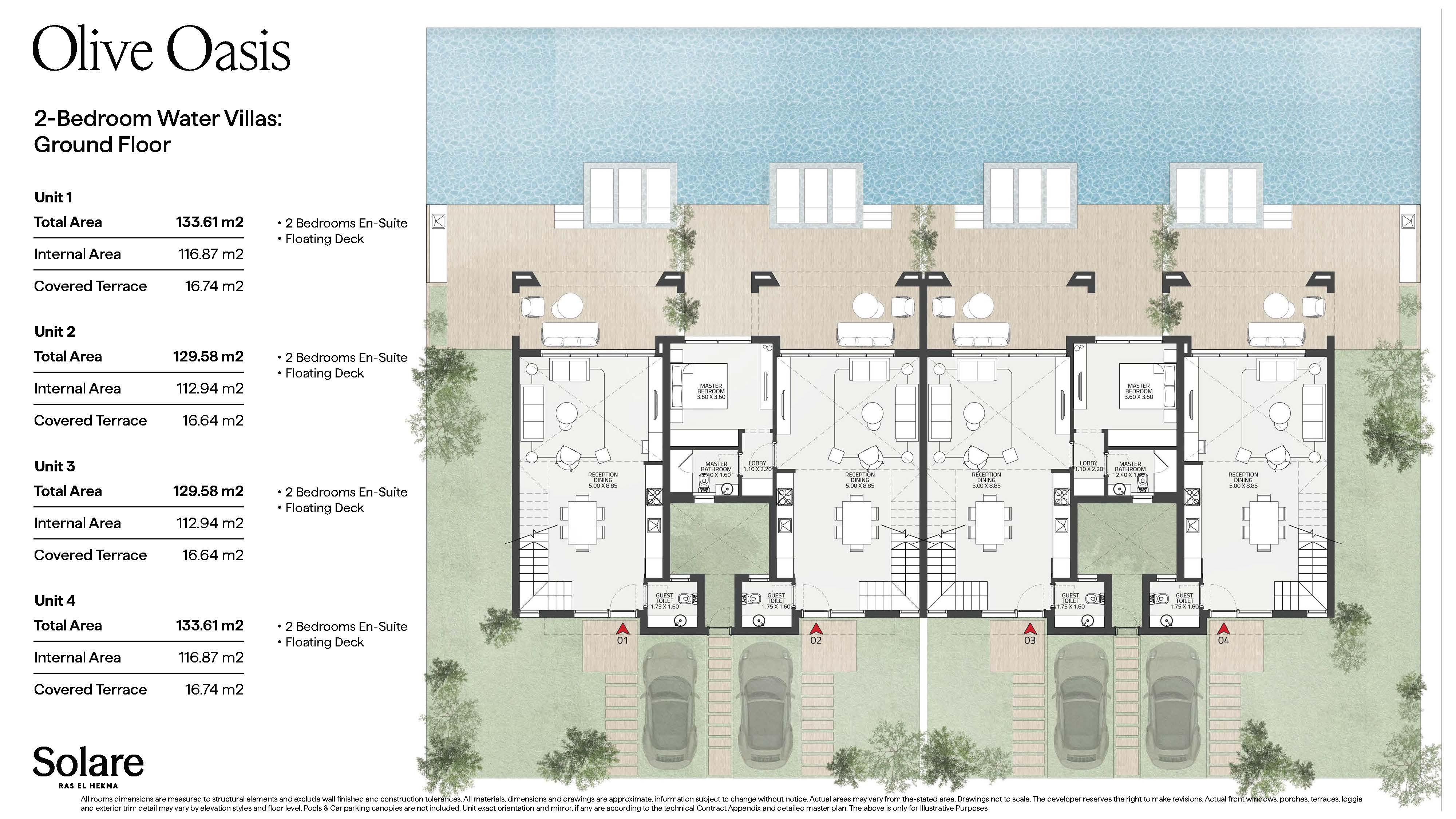 اوليف اواسيز floor plan