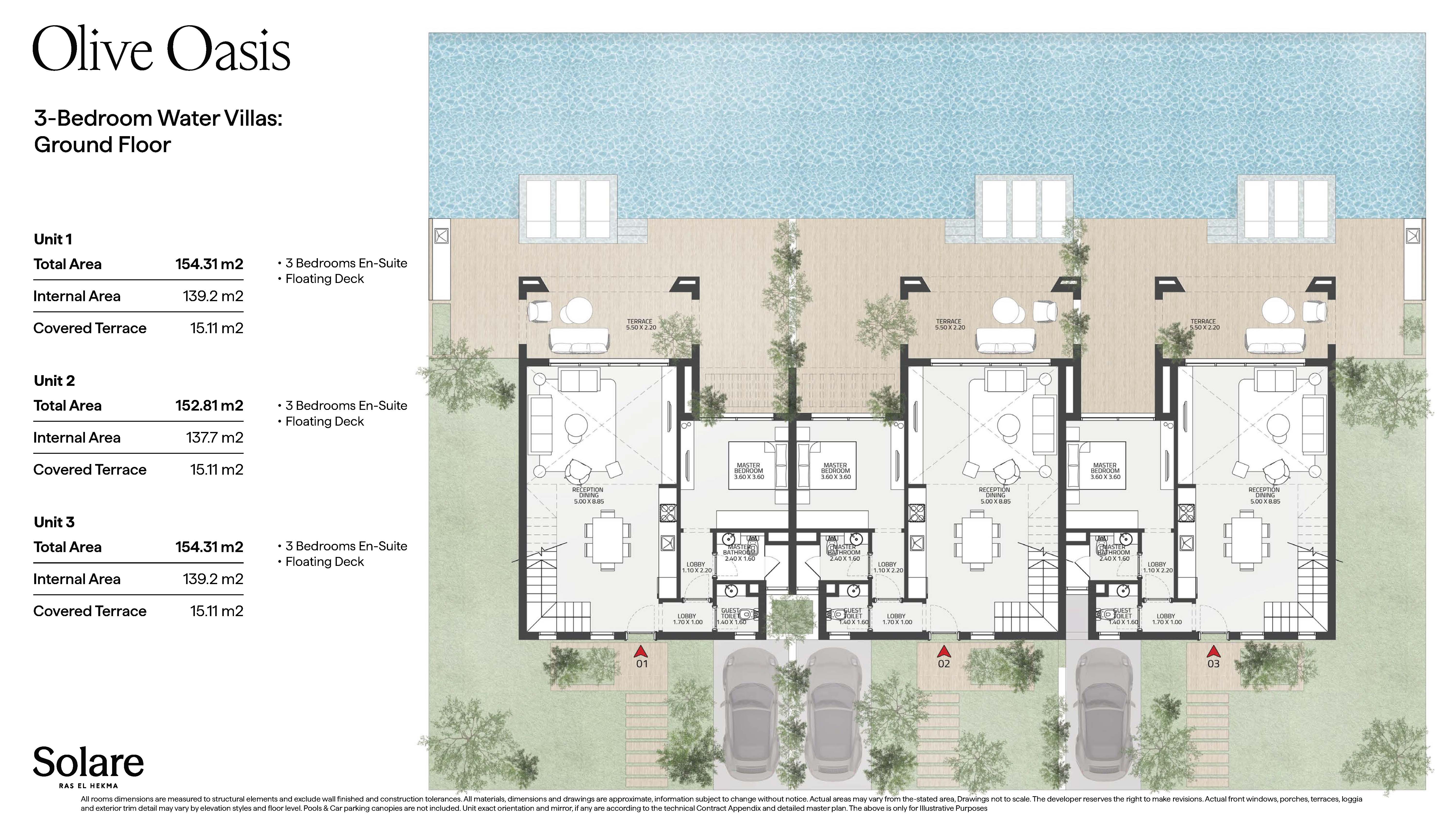 اوليف اواسيز floor plan