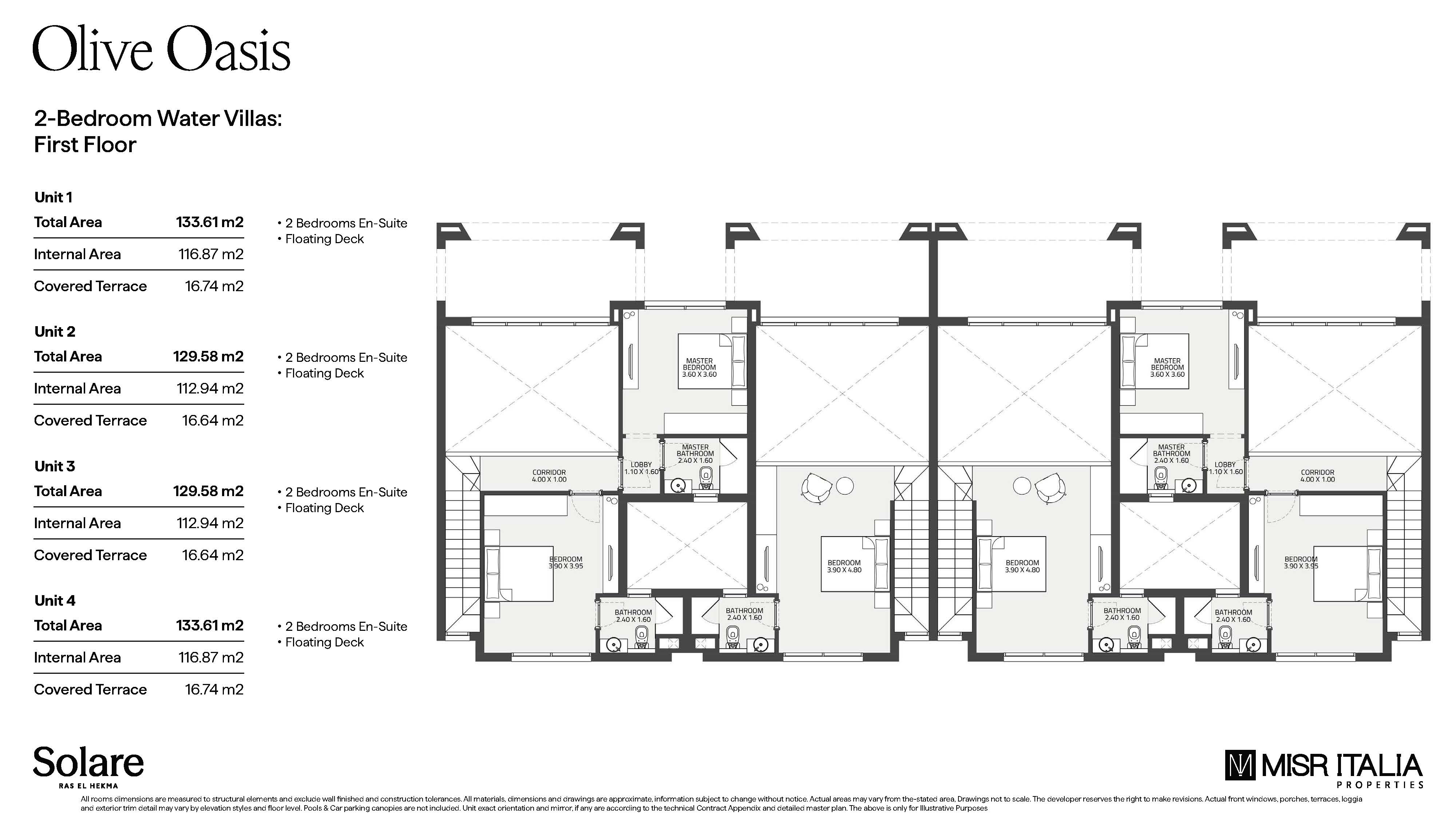 اوليف اواسيز floor plan