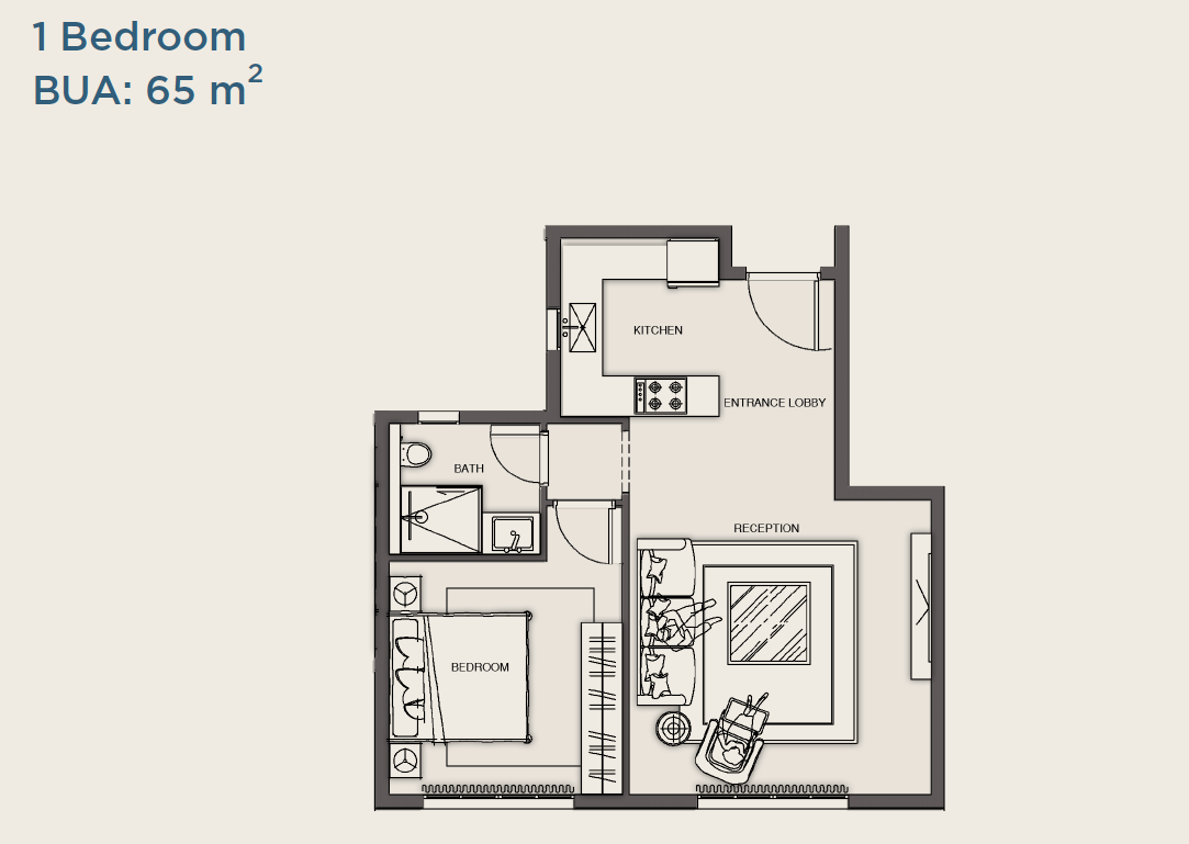 Floor Plan - كمبوند كريك فيو التجمع الخامس Creekview | Mountain View