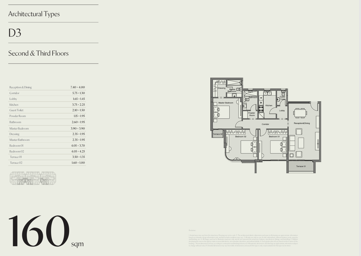 Floor Plan - CityZen Mostakbal city