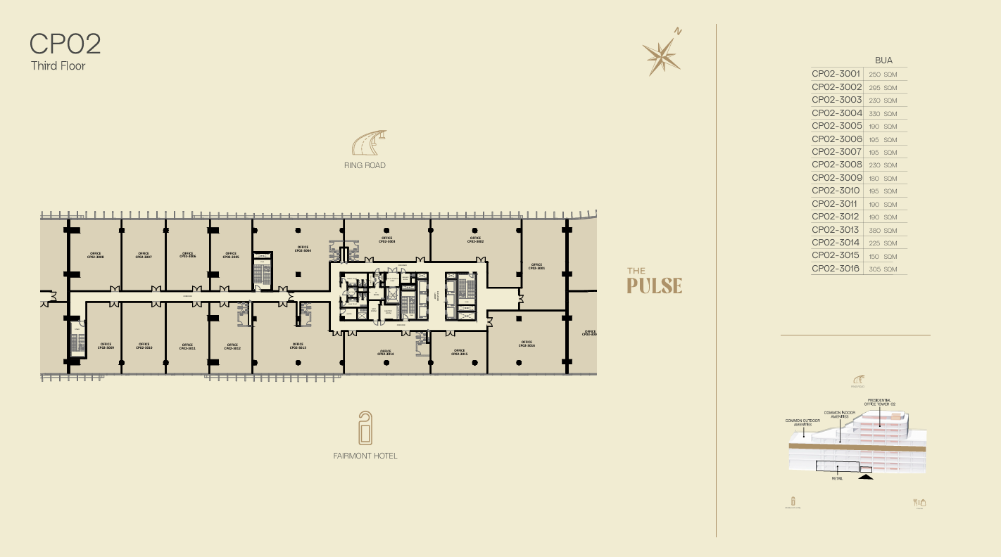 Floor Plan - سيتي ستارز بارك ستريت القاهرة الجديدة