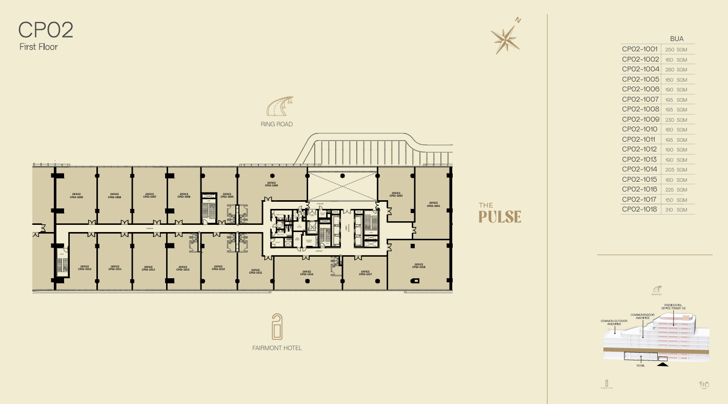 Floor Plan - سيتي ستارز بارك ستريت القاهرة الجديدة