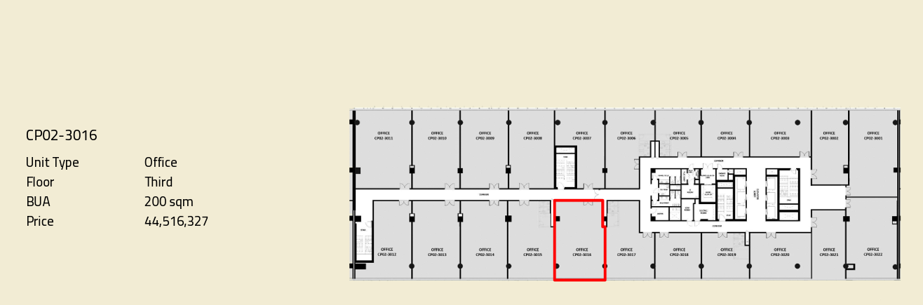 Plan 4 - Citystars Park St. New Cairo 