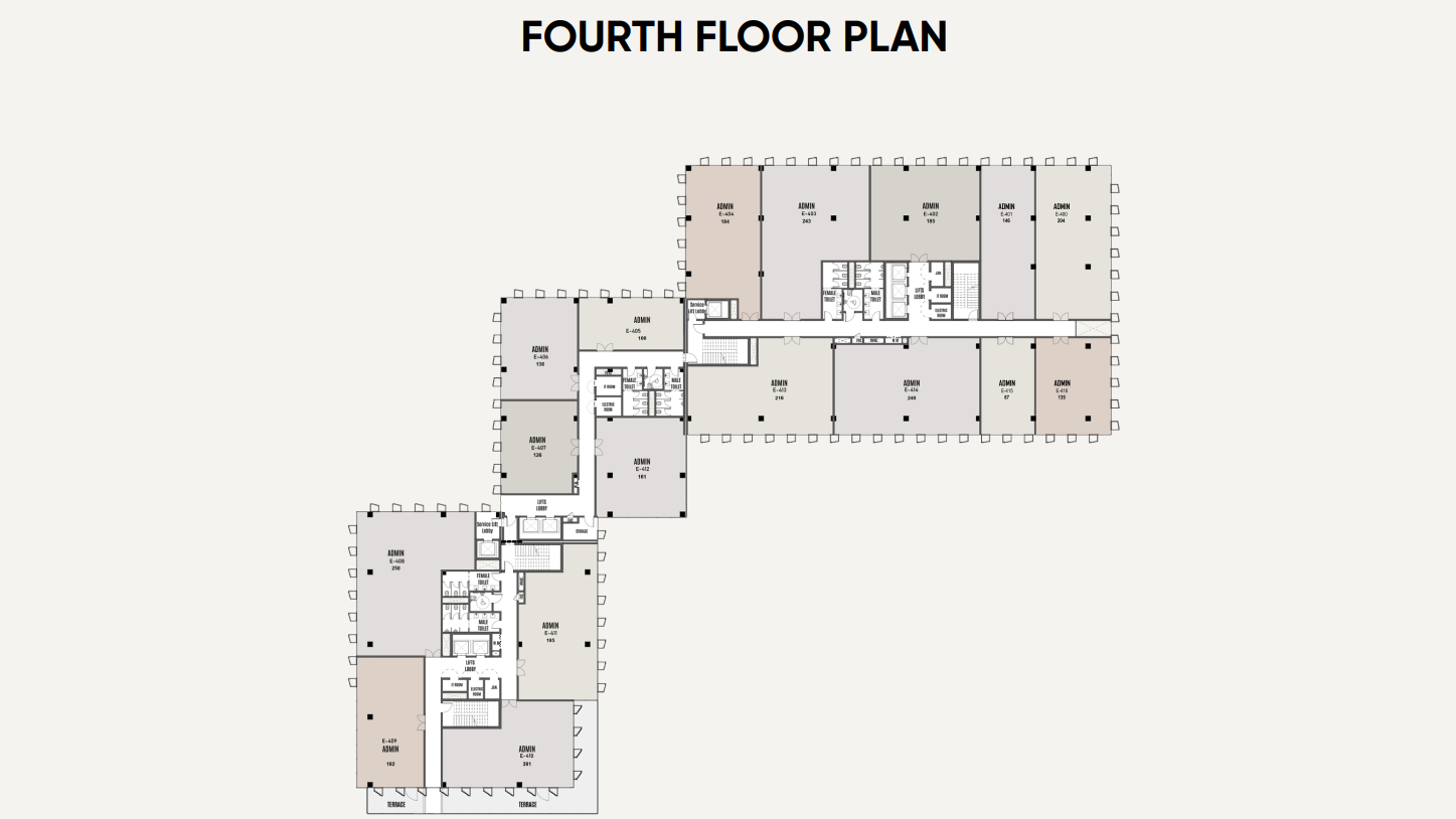 Floor Plan - Mall W55 Waterway New Cairo - Waterway Developments
