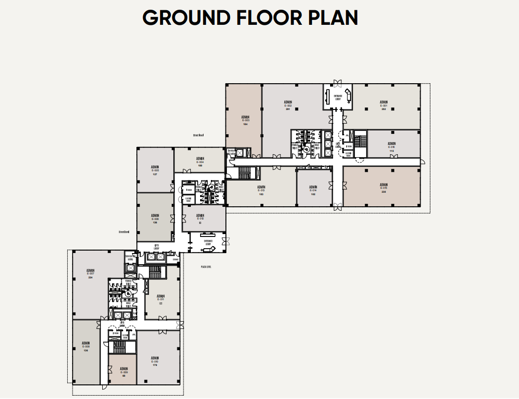 Floor Plan - Mall W55 Waterway New Cairo - Waterway Developments